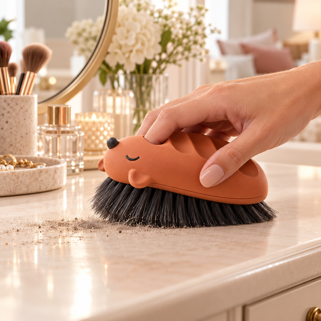 Hedgehog Car Interior Cleaning Brush