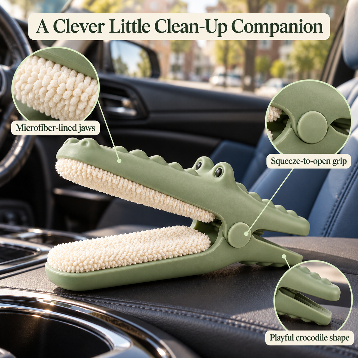Alligator Car Air Vent Cleaning Clip