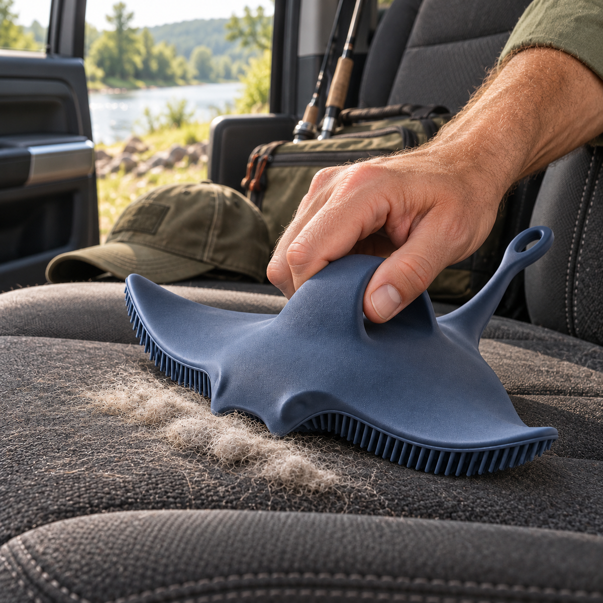Manta Ray Pet Hair Removal Brush
