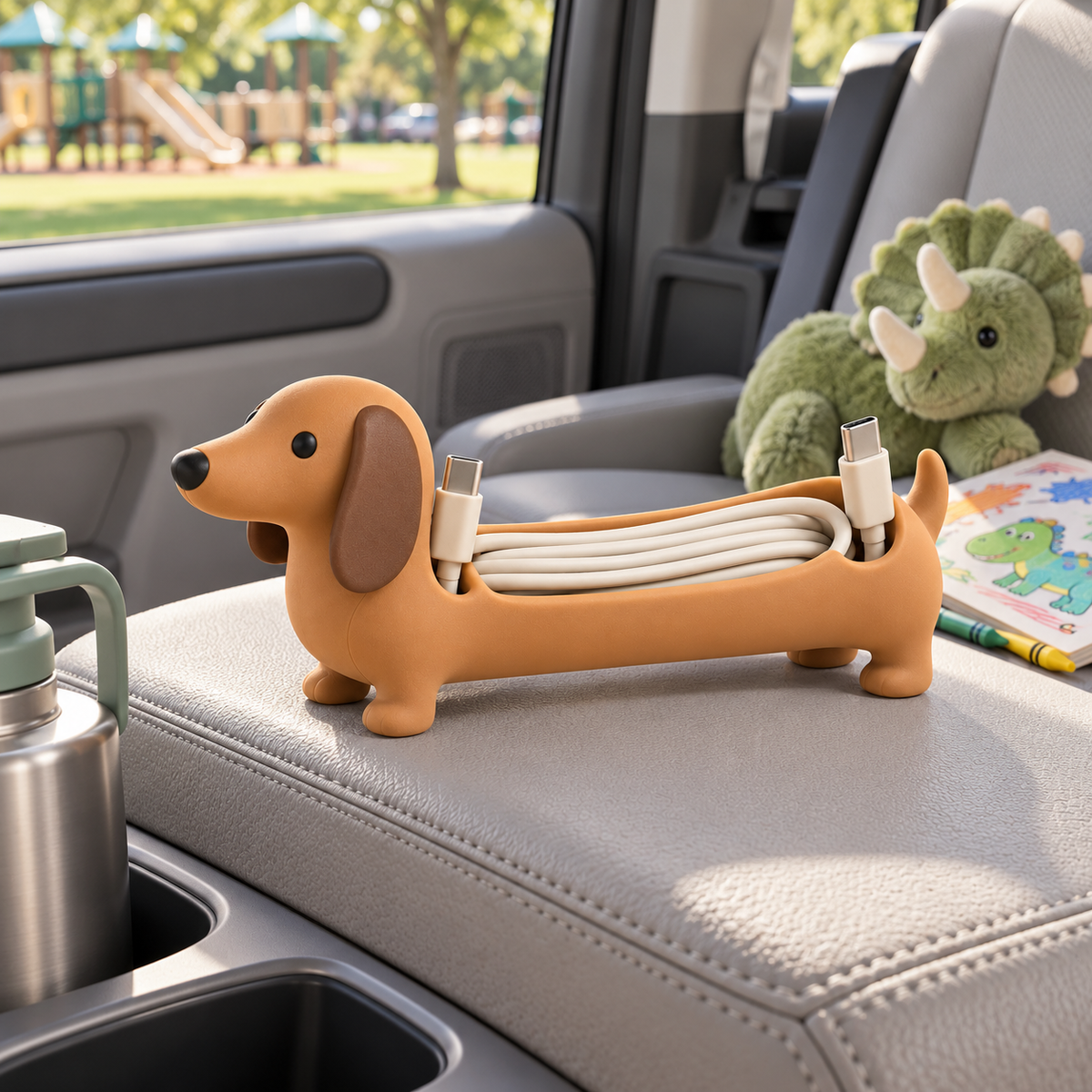 Dachshund Charging Cable Organizer