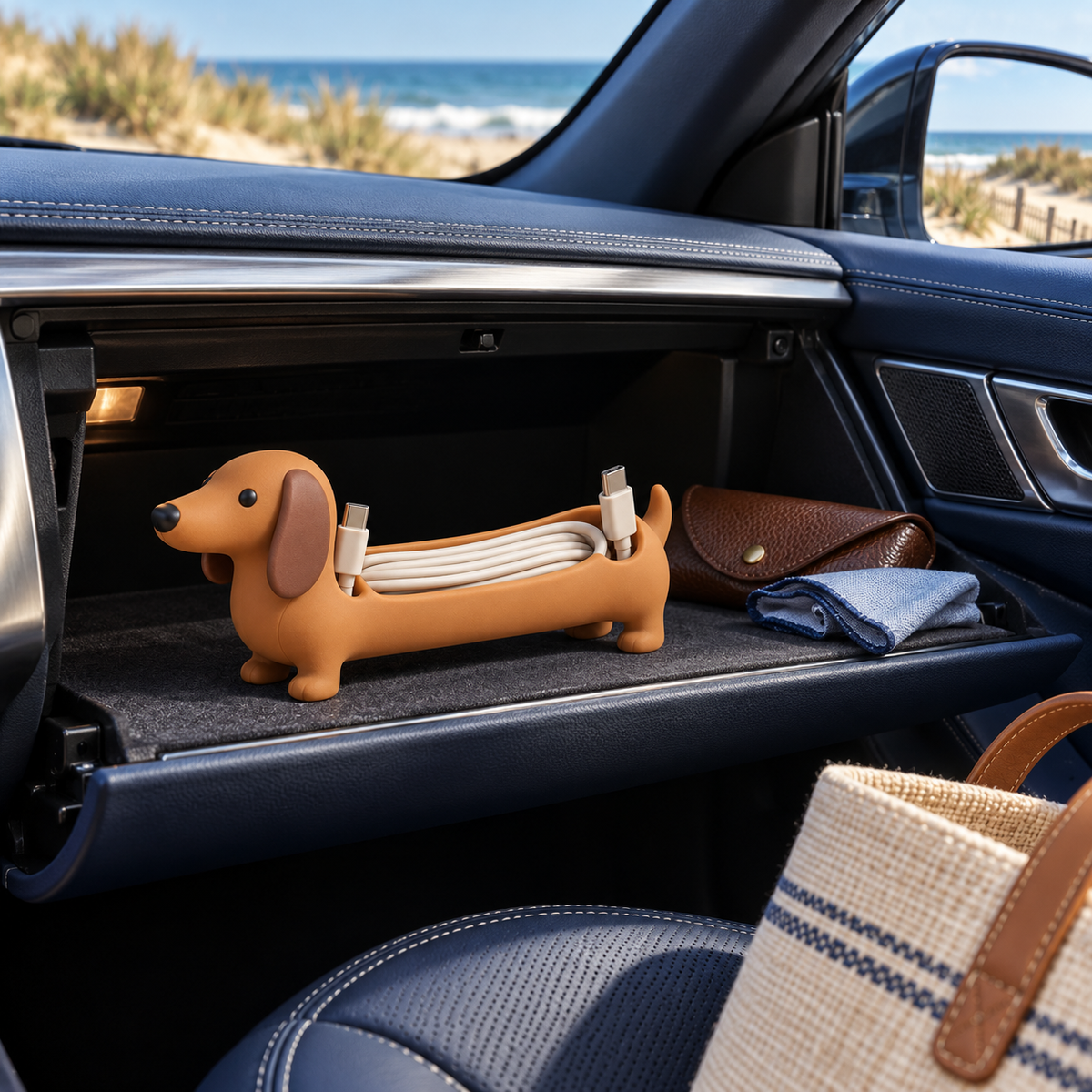 Dachshund Charging Cable Organizer