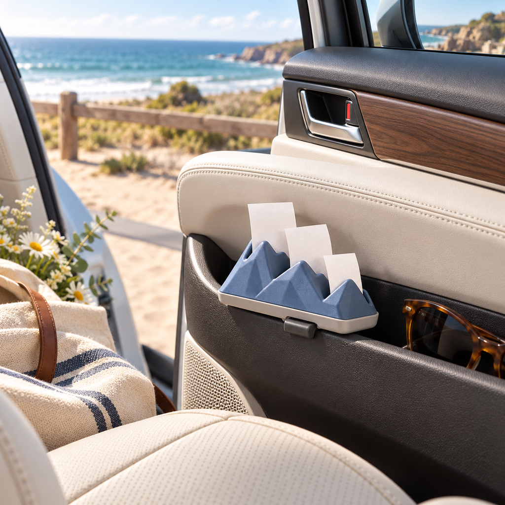 Little Peaks Clip-On Receipt & Note Holder