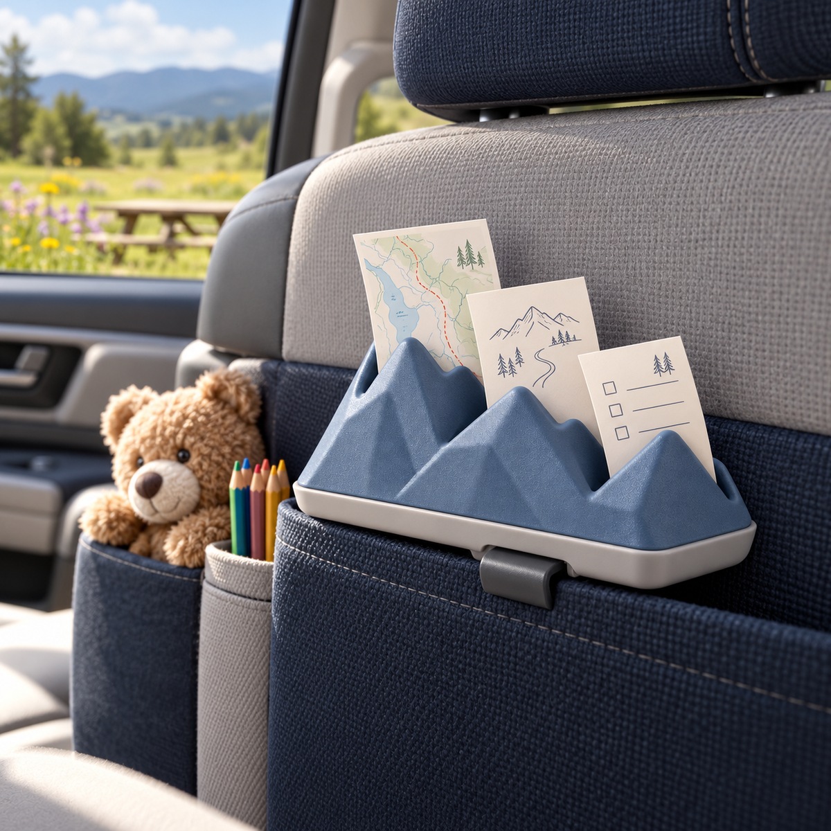 Little Peaks Clip-On Receipt & Note Holder