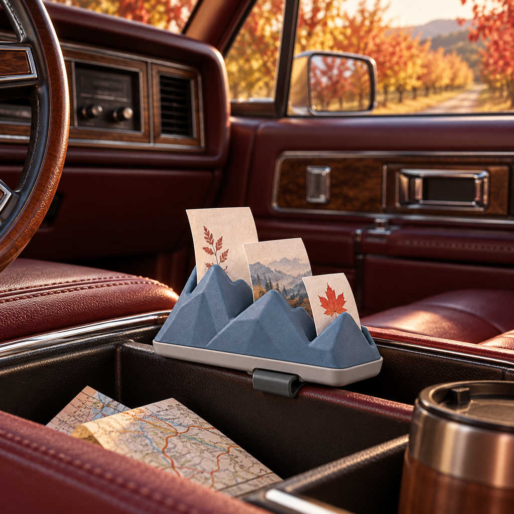 Little Peaks Clip-On Receipt & Note Holder